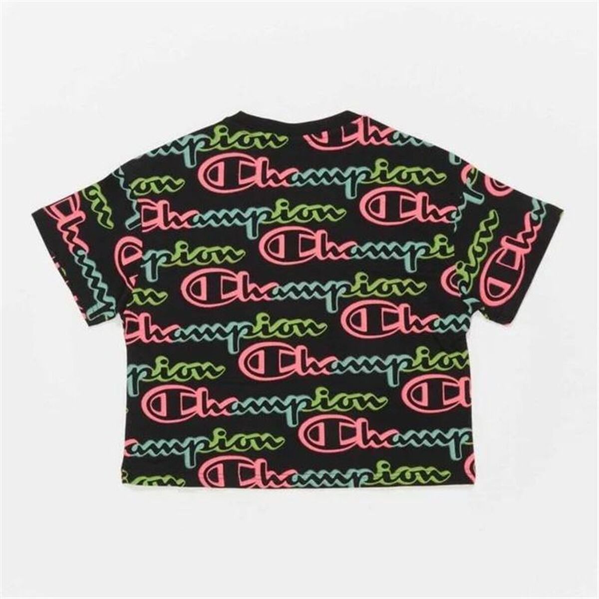 Women’s Short Sleeve T-Shirt Champion 116196-KL001 Black (S)