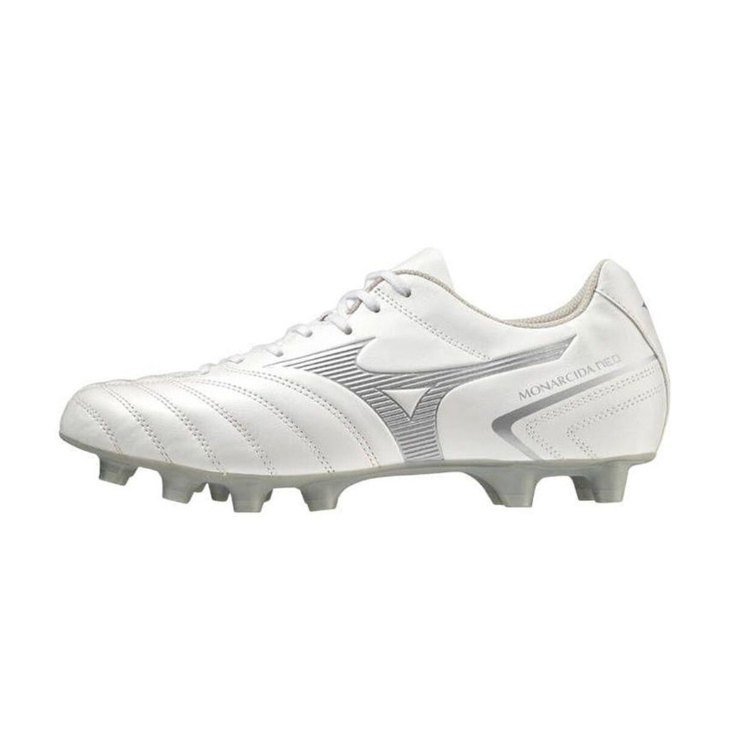 Childrens Football Boots Mizuno Monarcida Neo II Select MD White