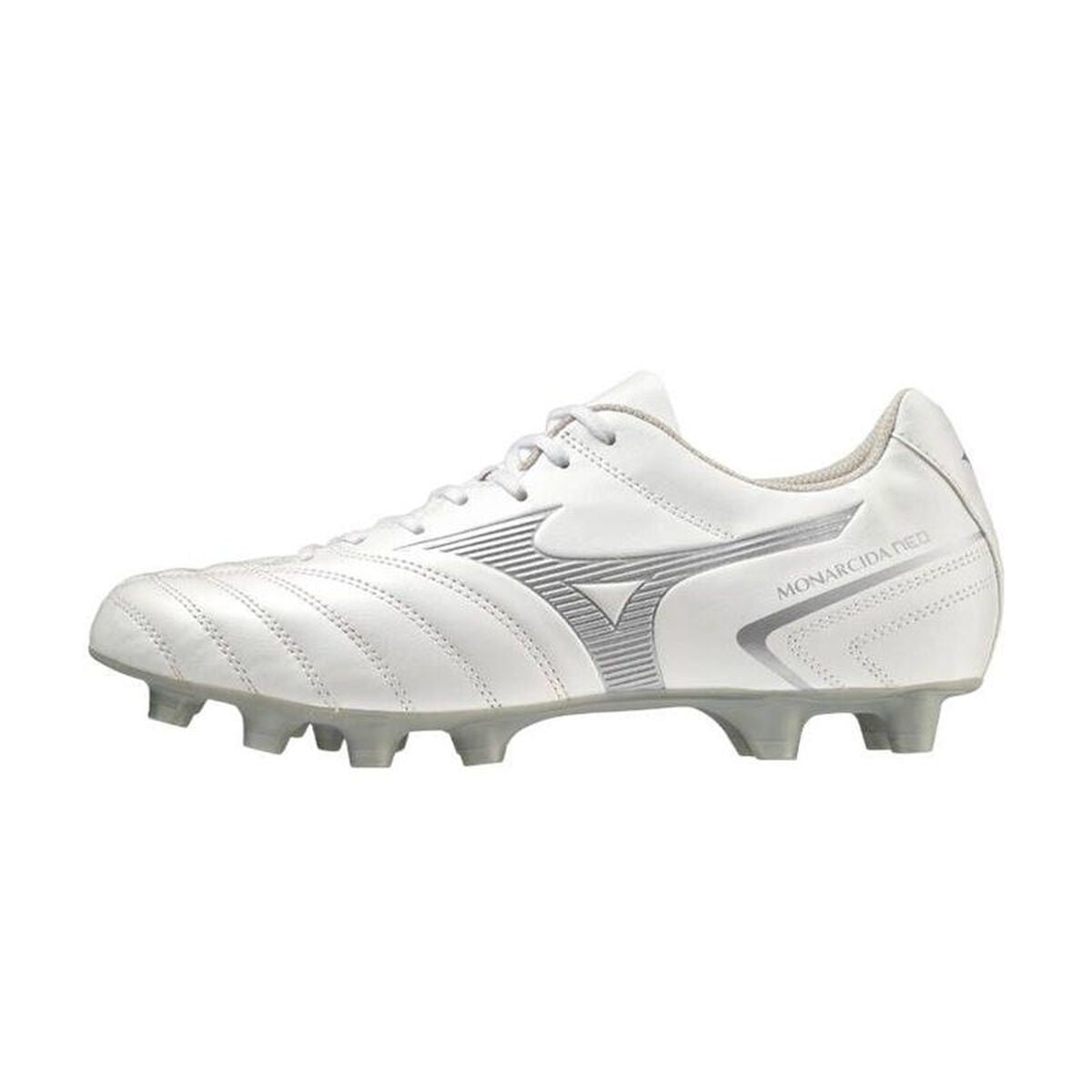 Childrens Football Boots Mizuno Monarcida Neo II Select MD White