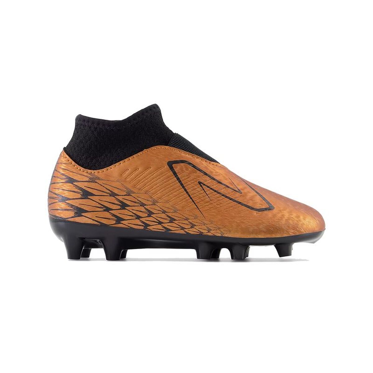 Childrens Football Boots New Balance Tekela v4 Magique FG Brown