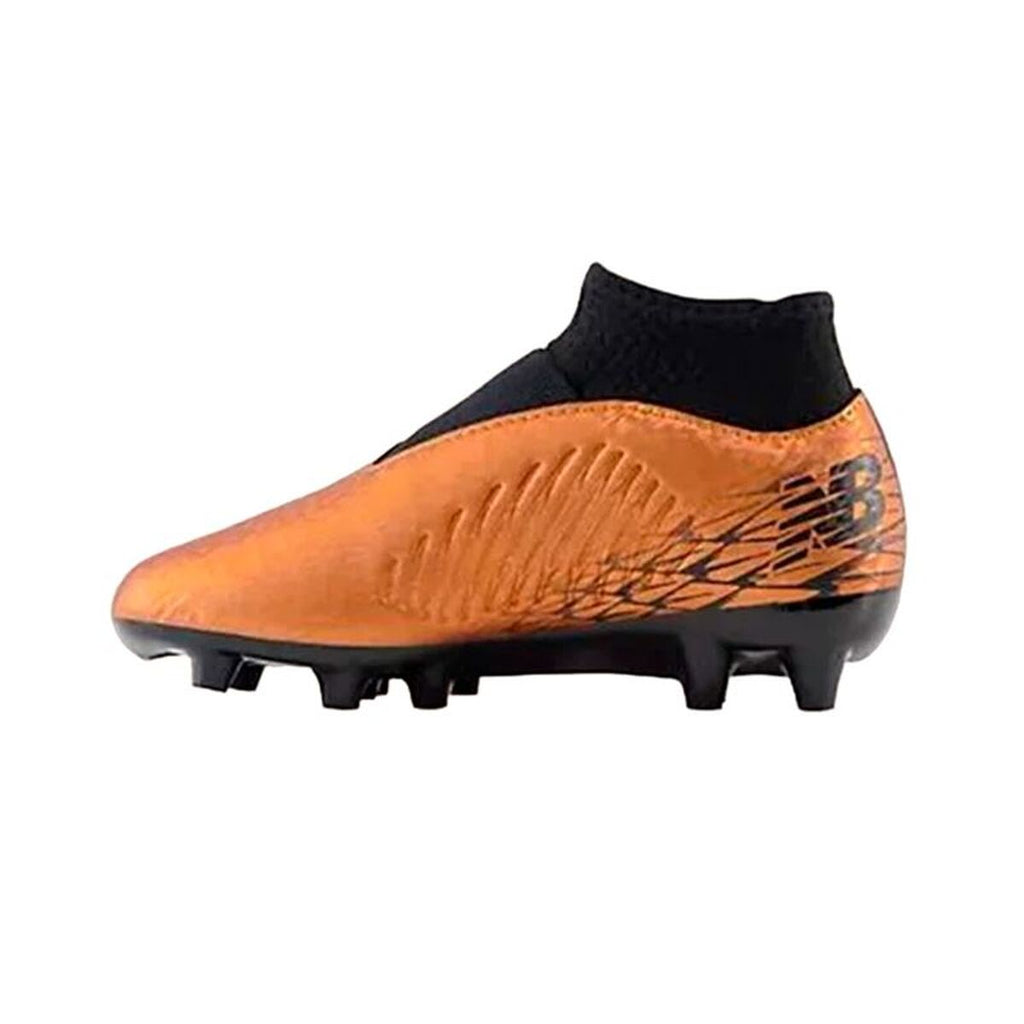 Childrens Football Boots New Balance Tekela v4 Magique FG Brown