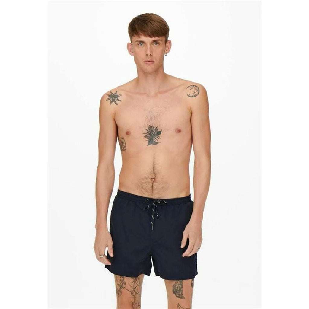Men’s Bathing Costume Only & Sons Navy Blue
