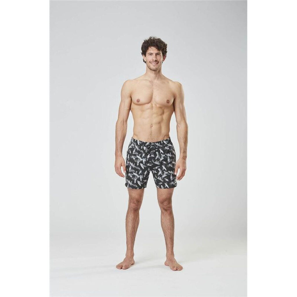 Men’s Bathing Costume Picture Black