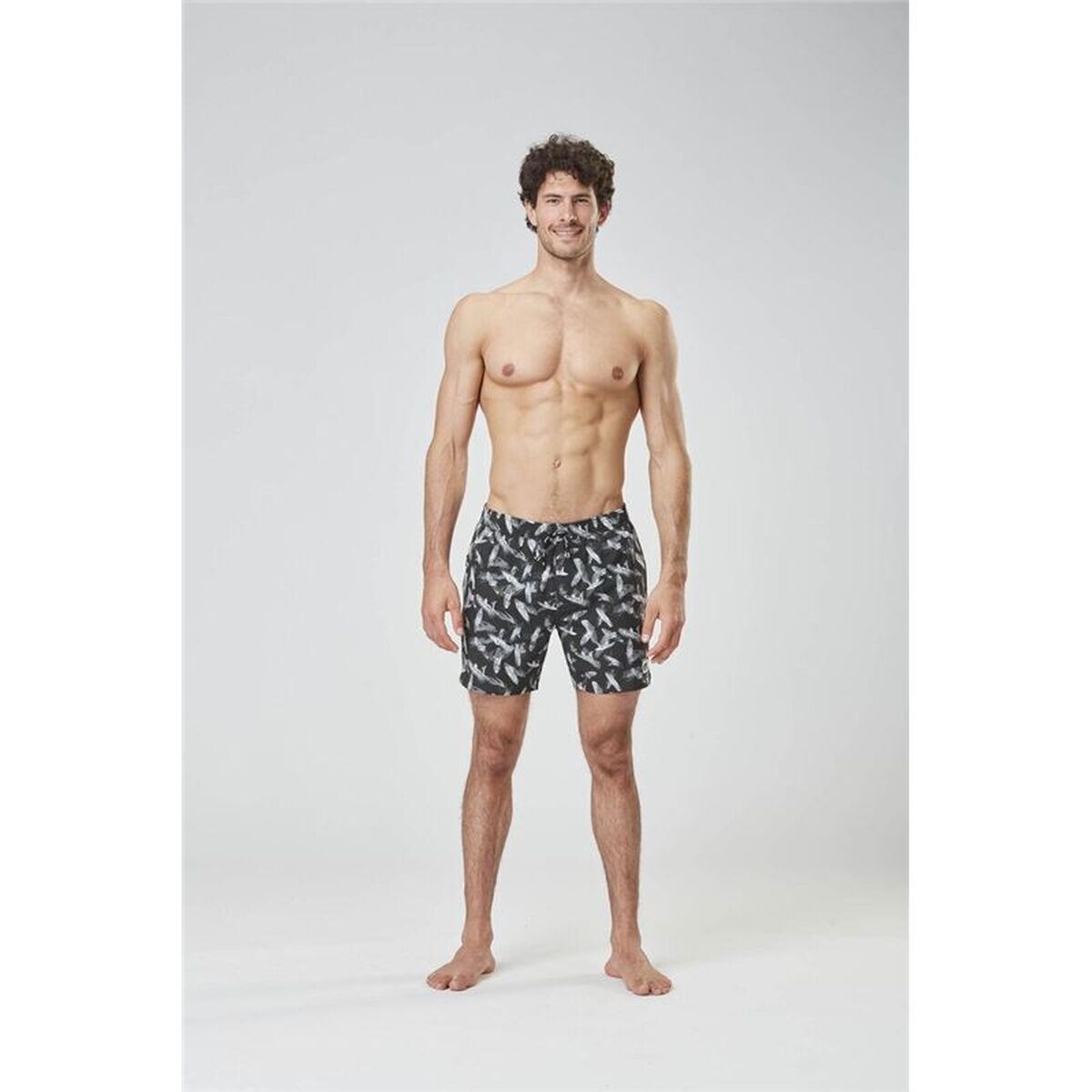 Men’s Bathing Costume Picture Black