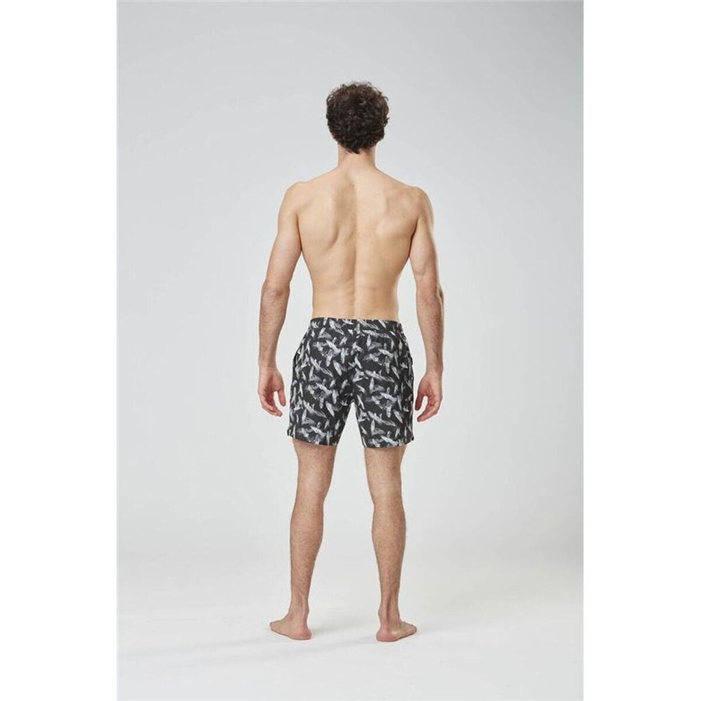 Men’s Bathing Costume Picture Black
