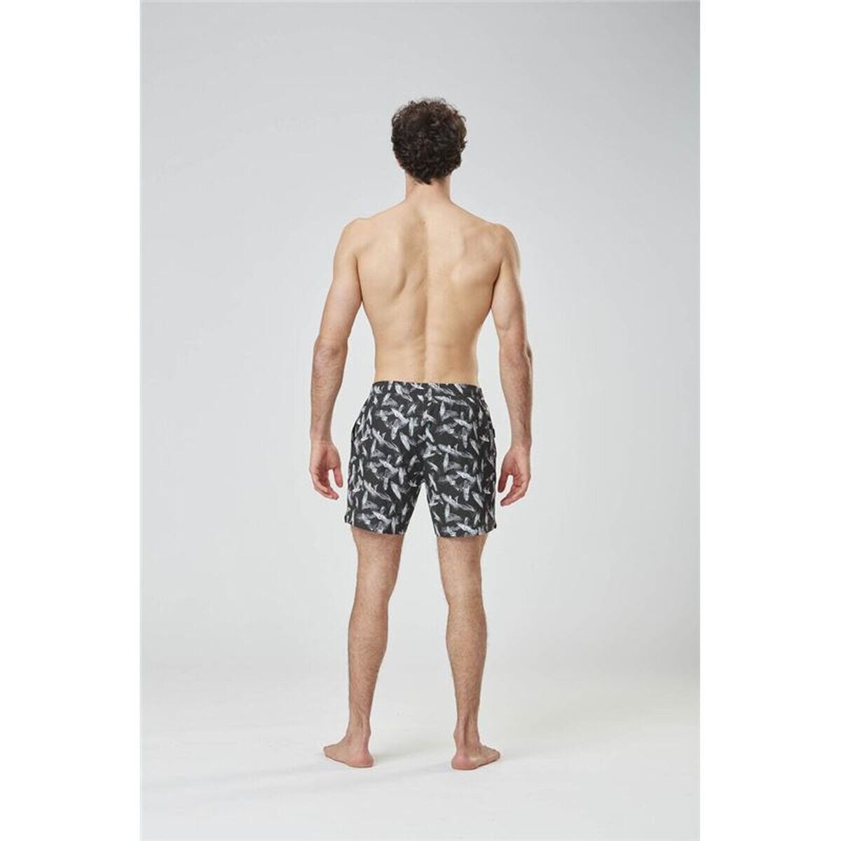 Men’s Bathing Costume Picture Black