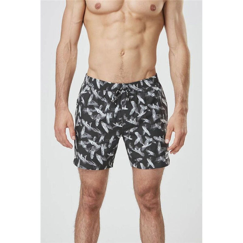 Men’s Bathing Costume Picture Black