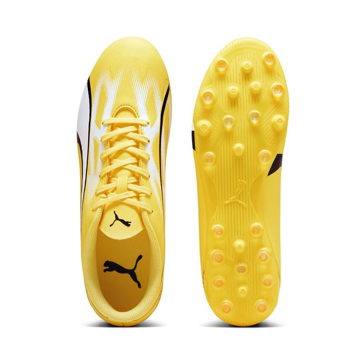 Adult's Football Boots Puma Ultra Play Mg Yellow