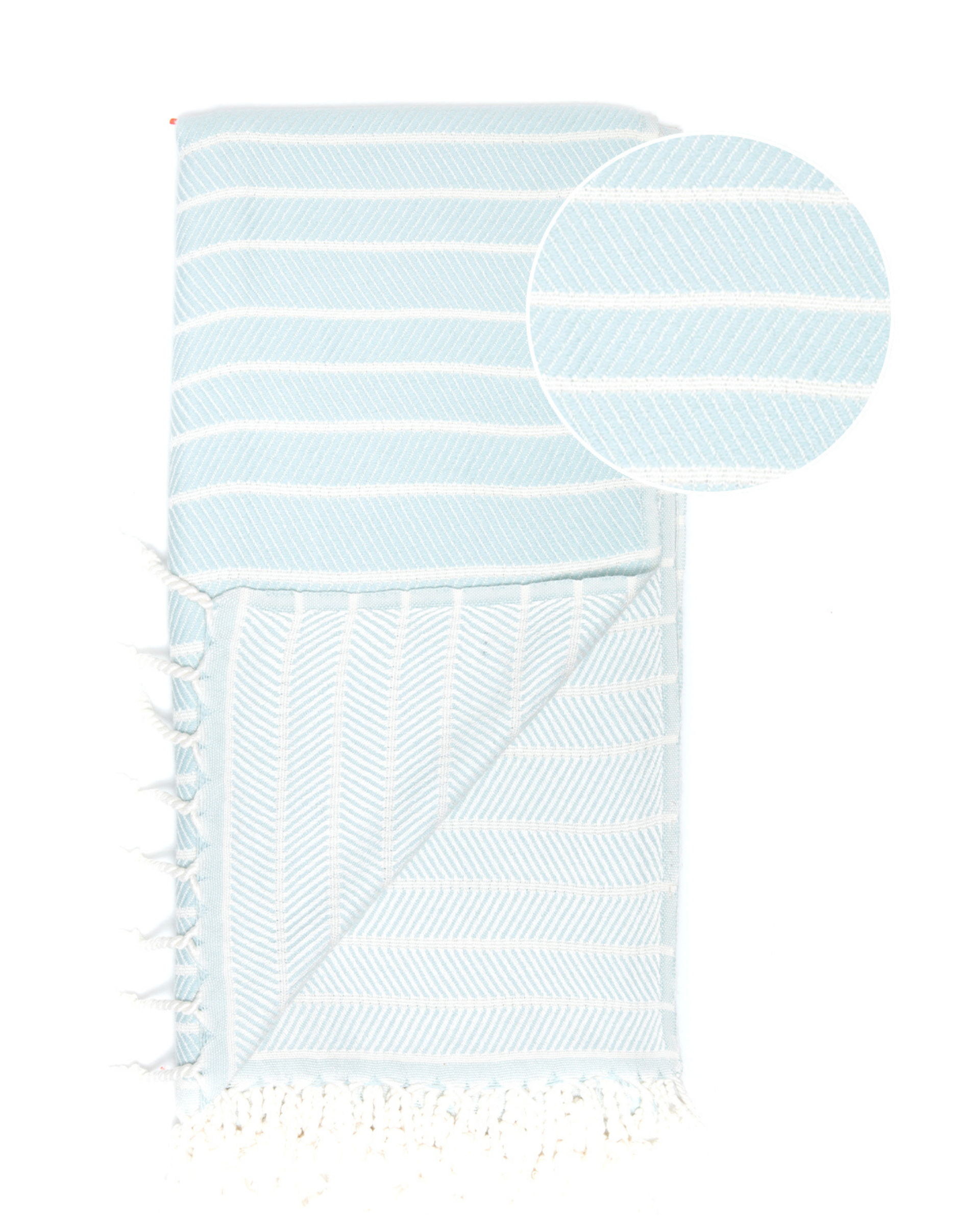 ILVA Turkish Hammam Towel, Spa & Sauna Towel / Made of Bamboo and Cotton - Mint