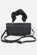 SOHO Wrinkled Handle Flap Clutch - New Collection Los Angeles - BYMANYC ® New York