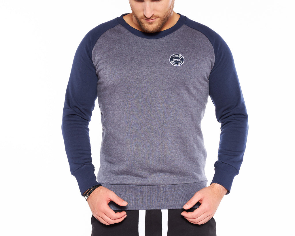 Styleko Herren Rundhalsausschnitt Winter Pullover