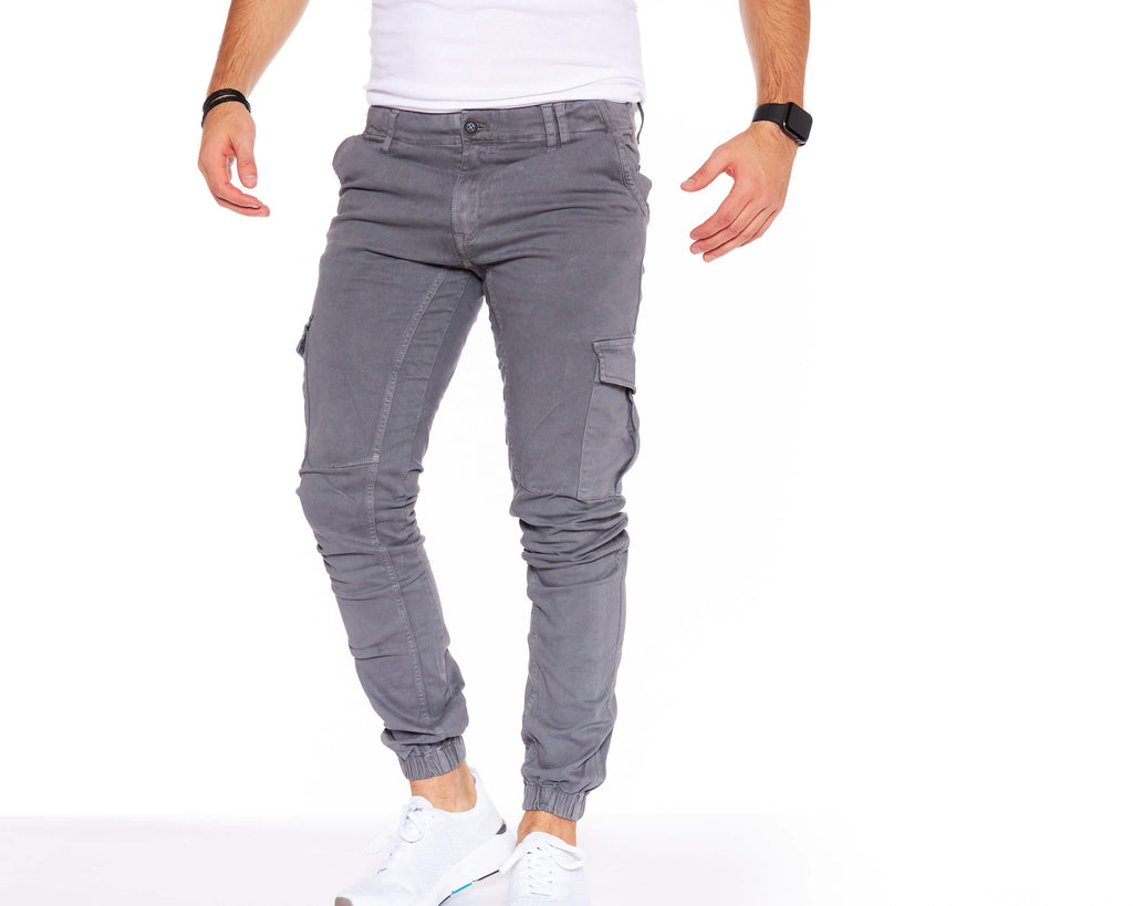 STYLEKO Cargohose Gürtelschlaufen