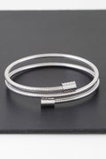 THE HIGHLINE Coil Wrapped Statement Bracelet: BYMANYC ® New York