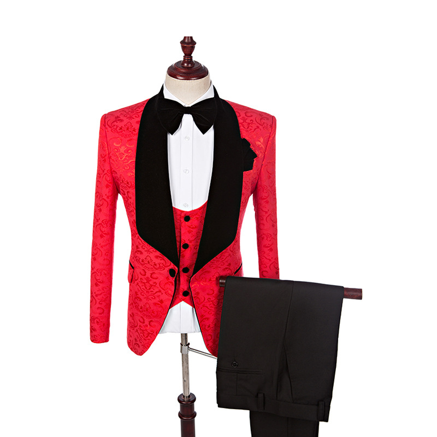 2 Piece Suits Slim Fit Weddings Buisness Blazer Men's