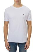 TOMMY HILFIGER - T-shirt uomo regular con logo flag  - Taglia XXL-19
