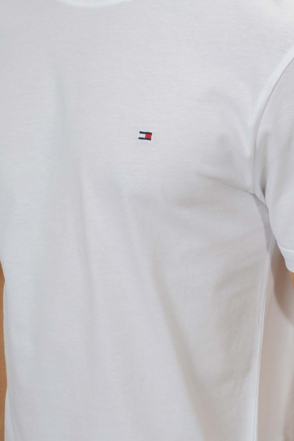 TOMMY HILFIGER - T-shirt uomo regular con logo flag  - Taglia XXL-16