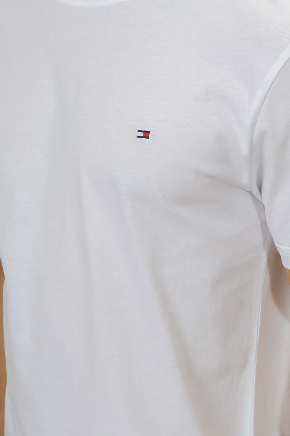 TOMMY HILFIGER - T-shirt uomo regular con logo flag  - Taglia XXL-16