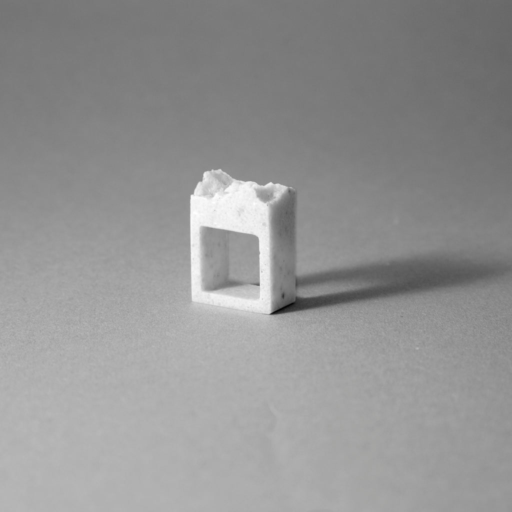 BIANCO – Carrara Marble Maxi Ring