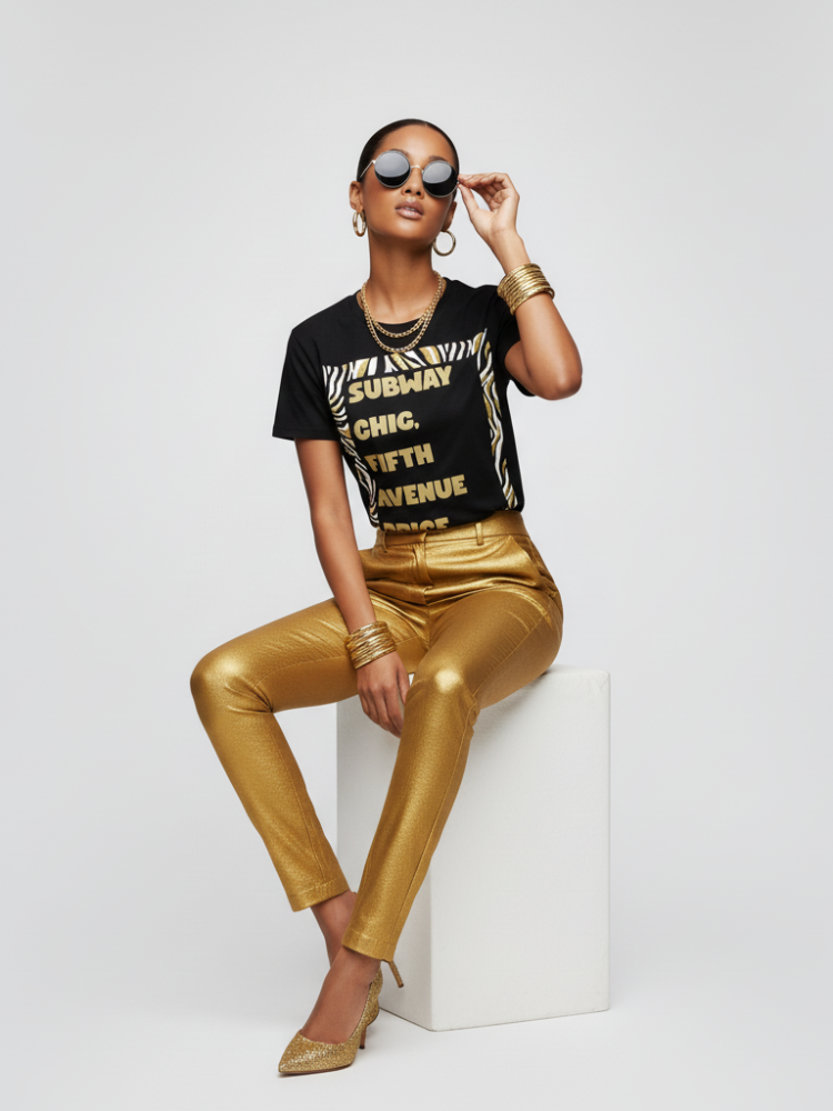 Unisex T-Shirt Subway Chic, Fifth Avenue Price – BYMANYC ® New York