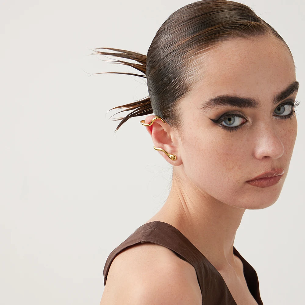 WOMEN'S EARRINGS Gold Color TRIBECA - BYMANYC ® New York