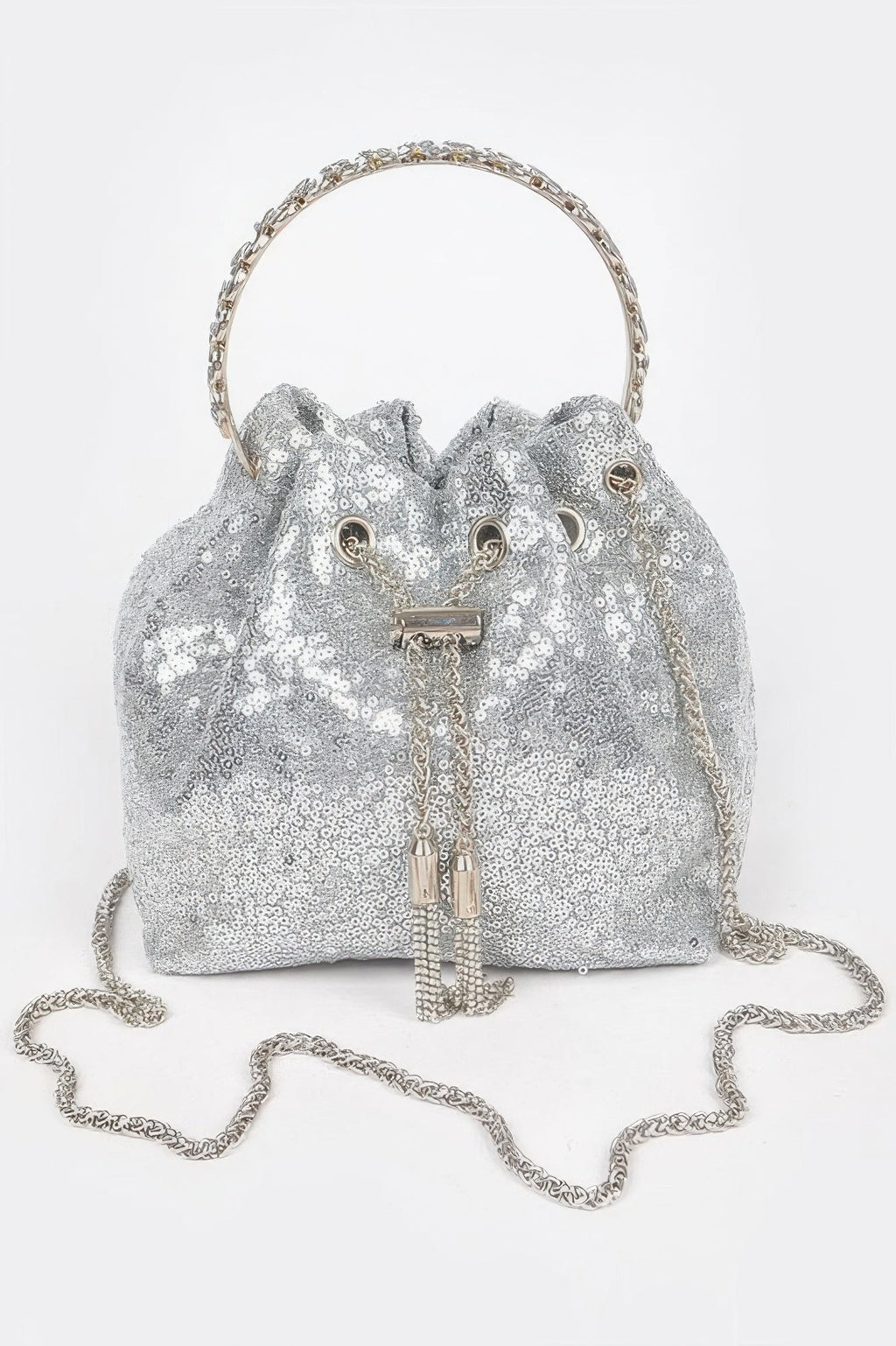 Women's Handbag Sequins Bucket Bag - NOHO - BYMANYC ® New York