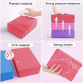 Yoga Building Blocks Pilates Bricks Exercise (Pink)
