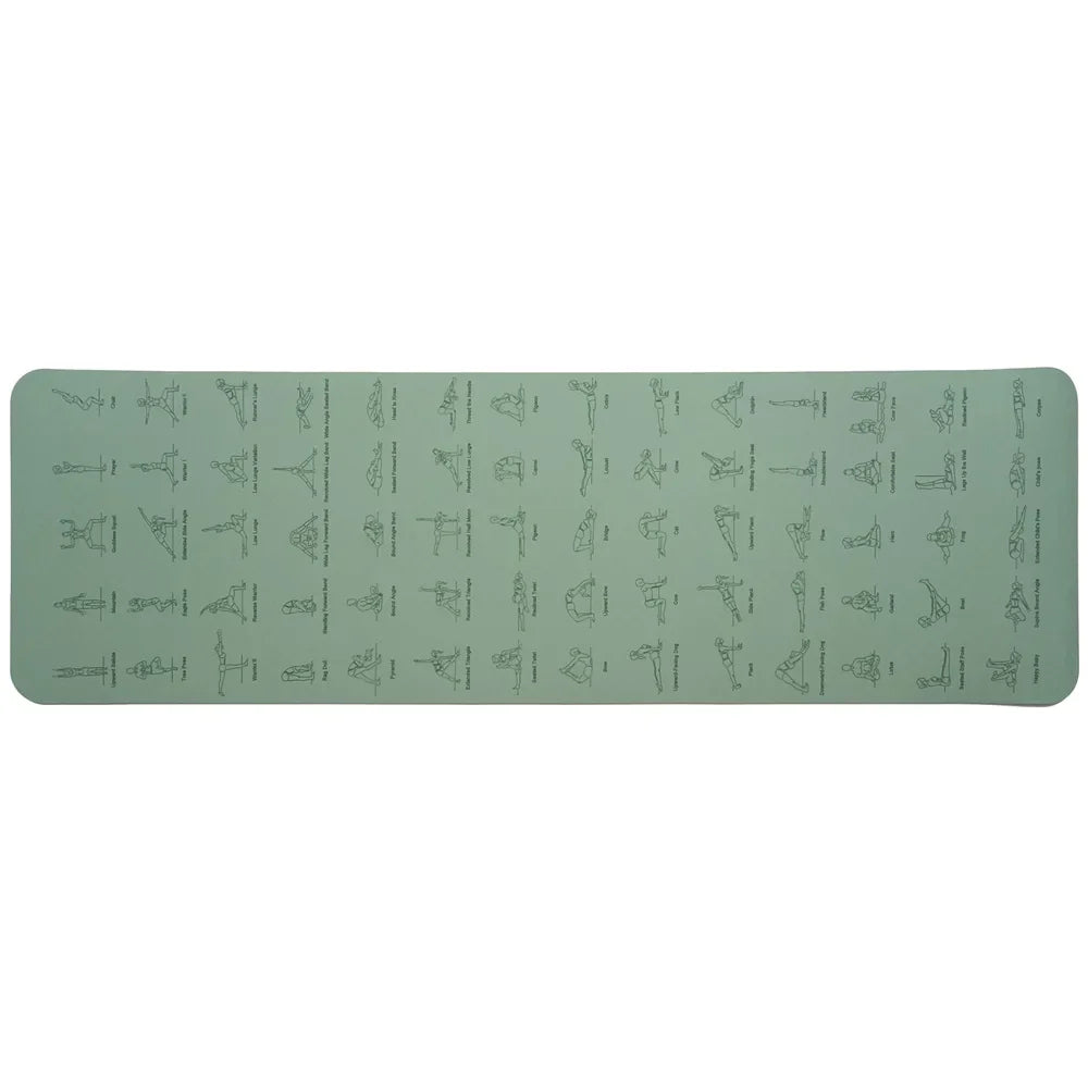 Non-Slip Yoga Mat TPE Extra Thick