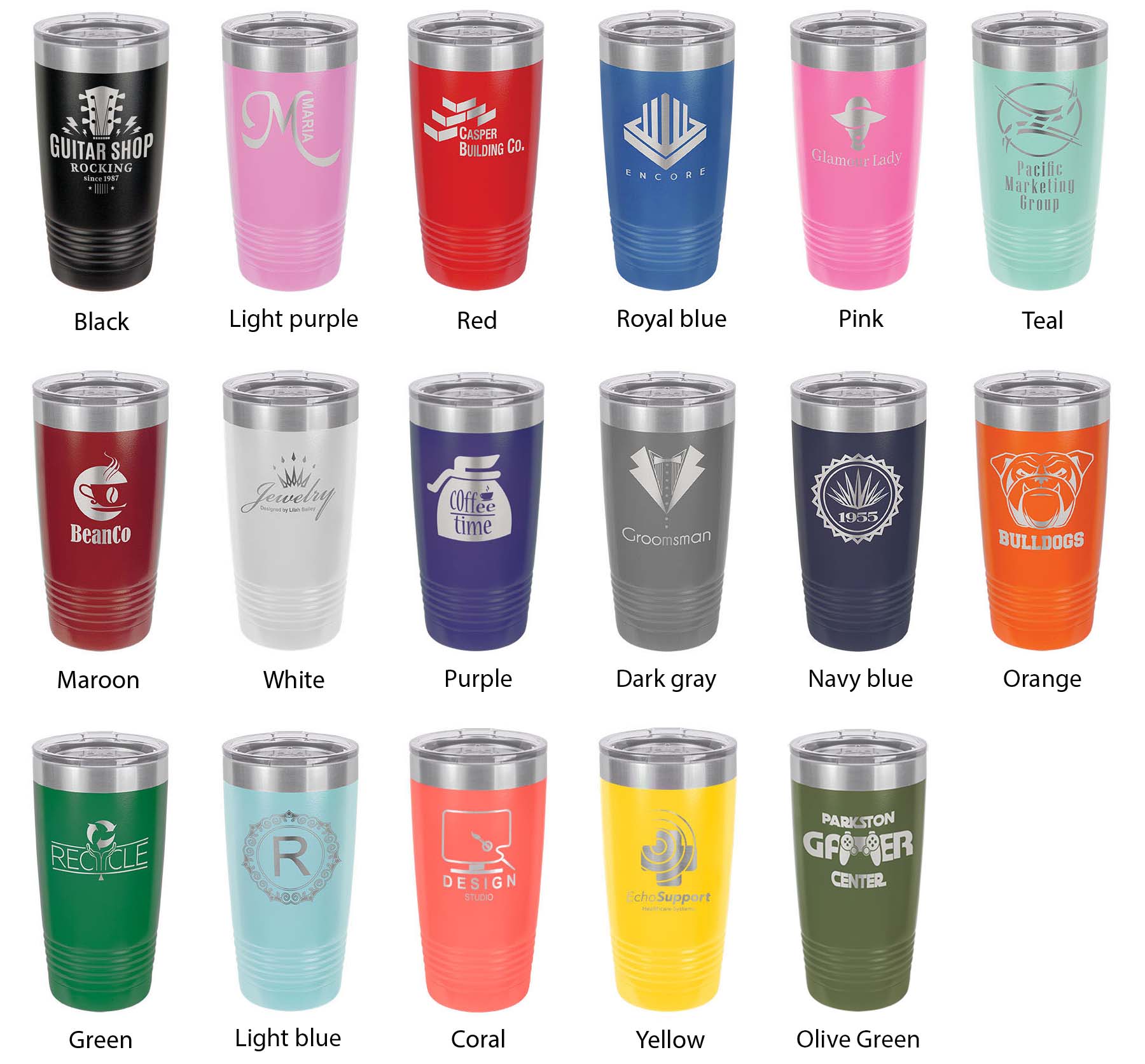 Smokies Bear Tumbler Great Smoky Mountains National Park Travel Mug Insulated Laser Engraved Coffee Cup Gatlinburg Pigeon Forge Townsend GSMNP 20 oz