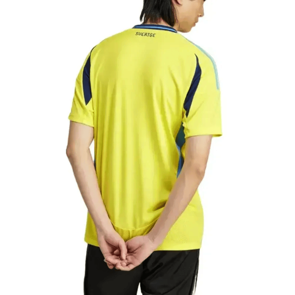 Sweden national team Home soccer jersey 2024/25 - Adidas