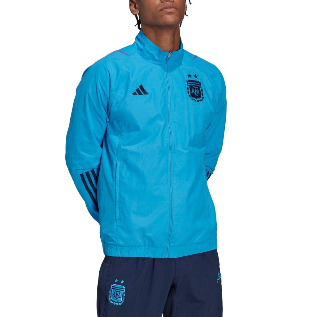 Argentina light blue training presentation Soccer tracksuit 2022 - Adidas