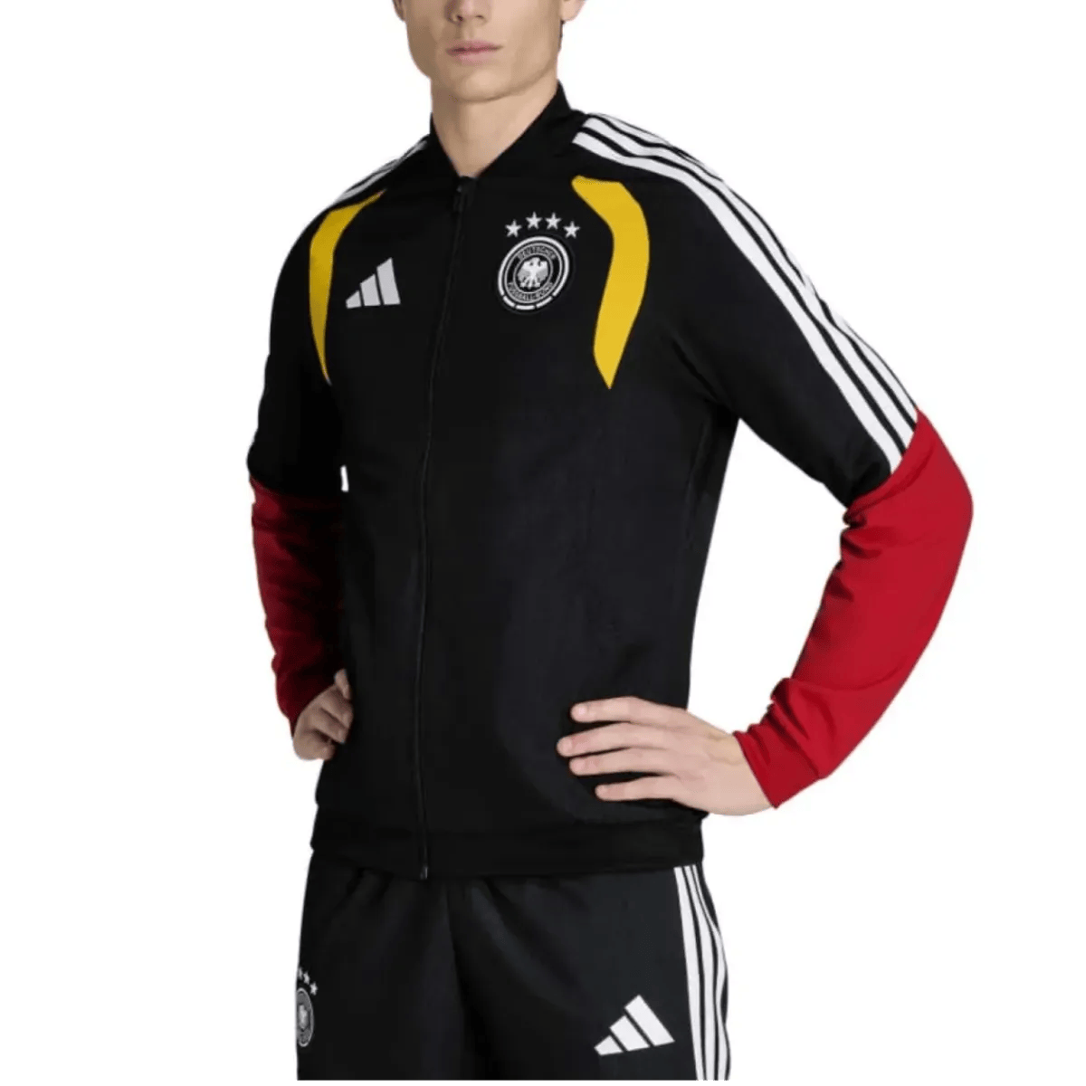 Germany black training presentation soccer tracksuit 2026/27 - Adidas
