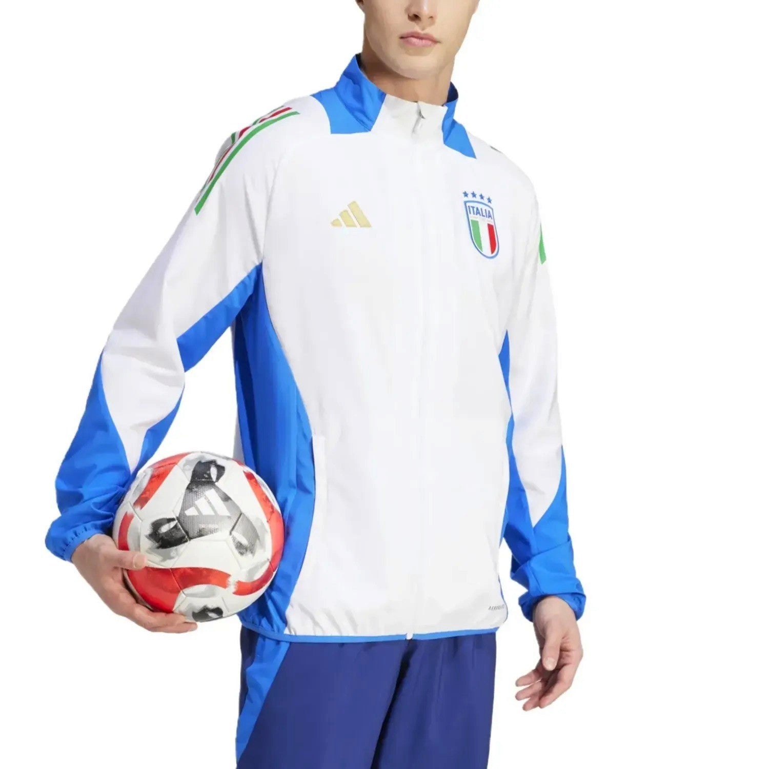 Italy training presentation Soccer jacket 2024/25 - Adidas
