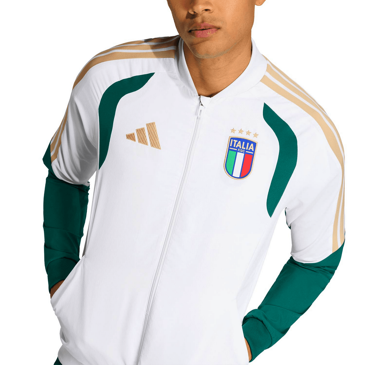 Italy training presentation soccer tracksuit 2026/27 - Adidas