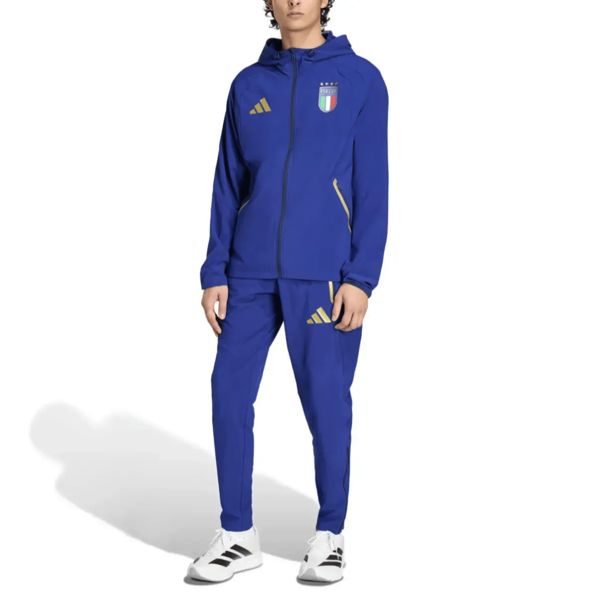 Italy Casual Travel hooded presentation tracksuit 2026/27 - Adidas