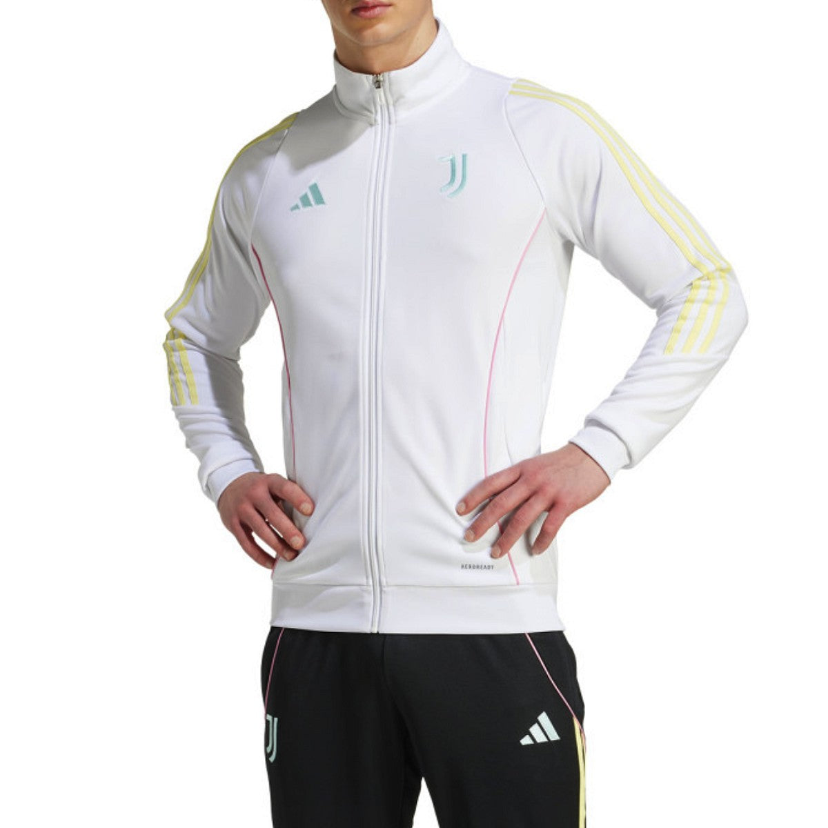 Juventus training presentation bench Soccer tracksuit 2025/26 - Adidas