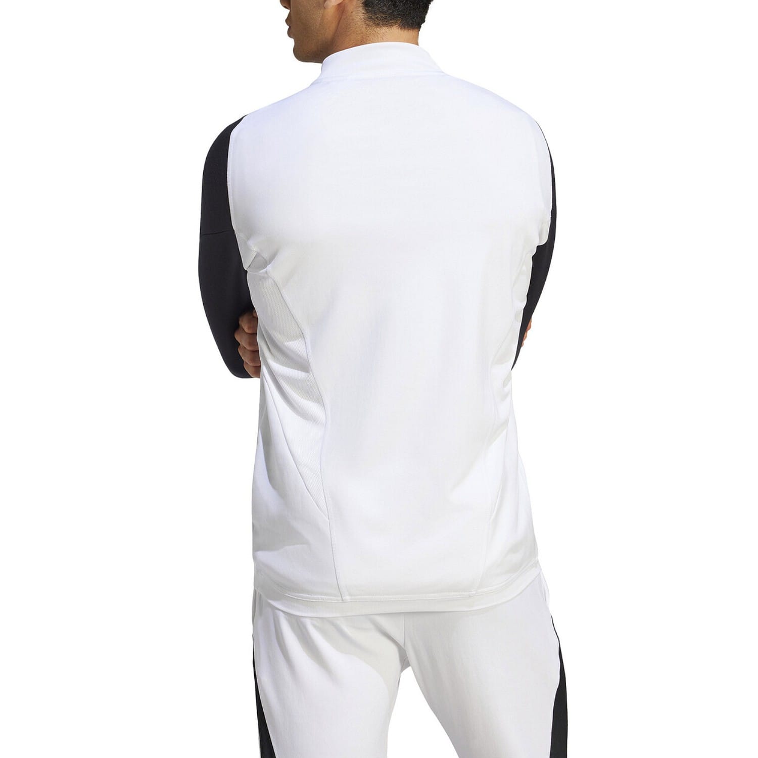 Juventus white training technical soccer tracksuit 2023/24 - Adidas