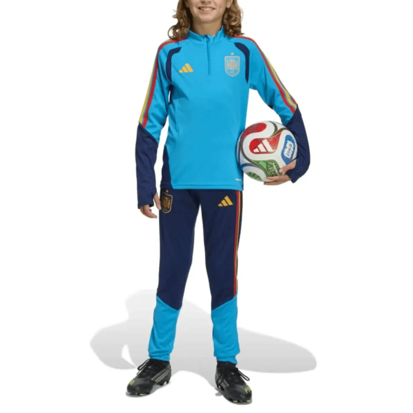 Kids - Spain training technical soccer tracksuit 2026/27 - Adidas