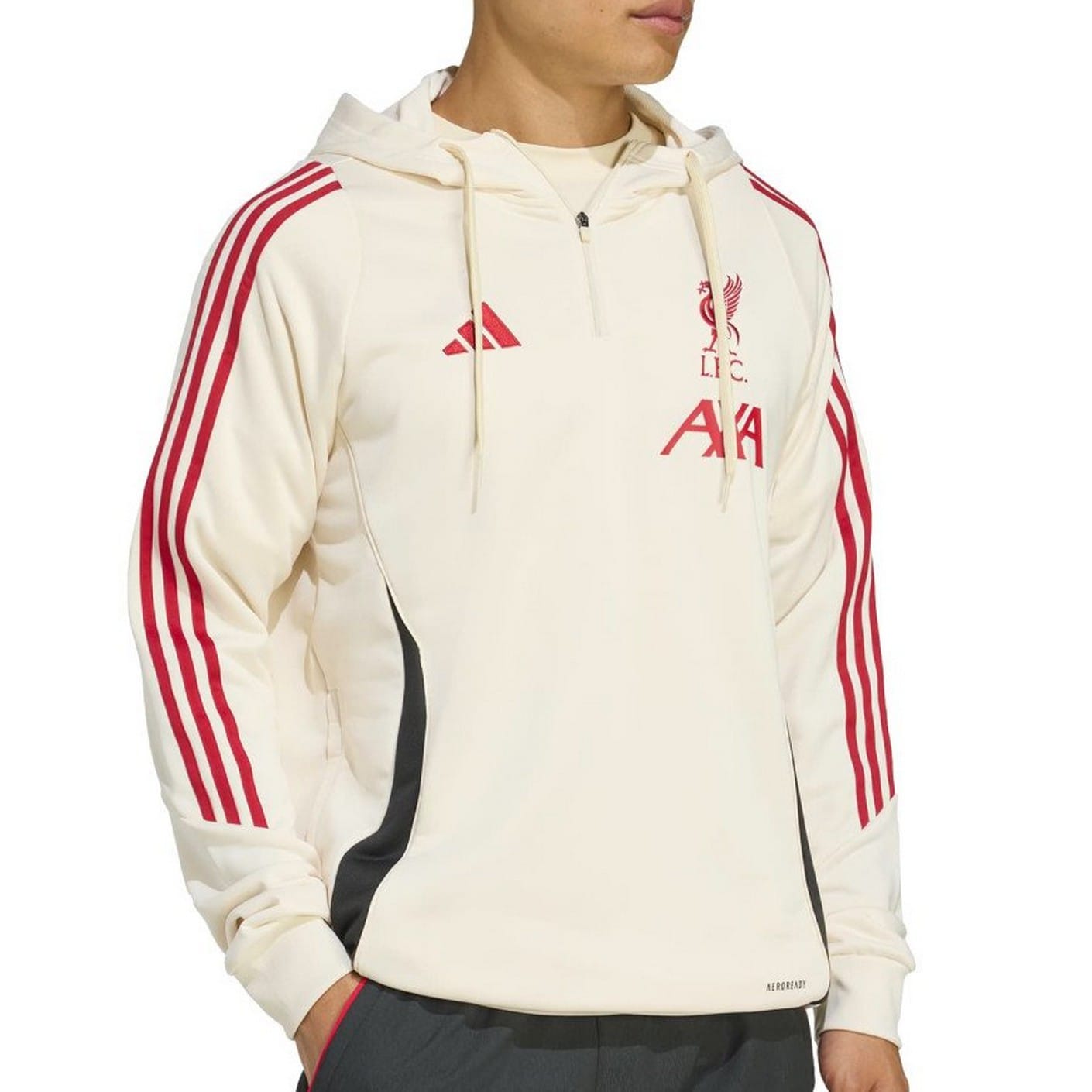 Liverpool FC hooded training technical tracksuit 2025/26 - Adidas