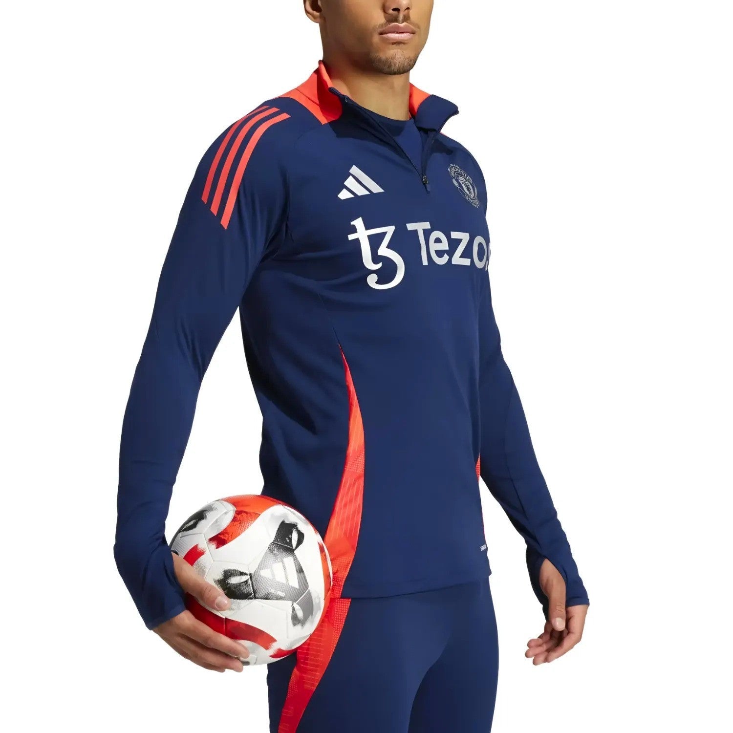 Manchester United navy training technical Soccer tracksuit 2024/25 - Adidas