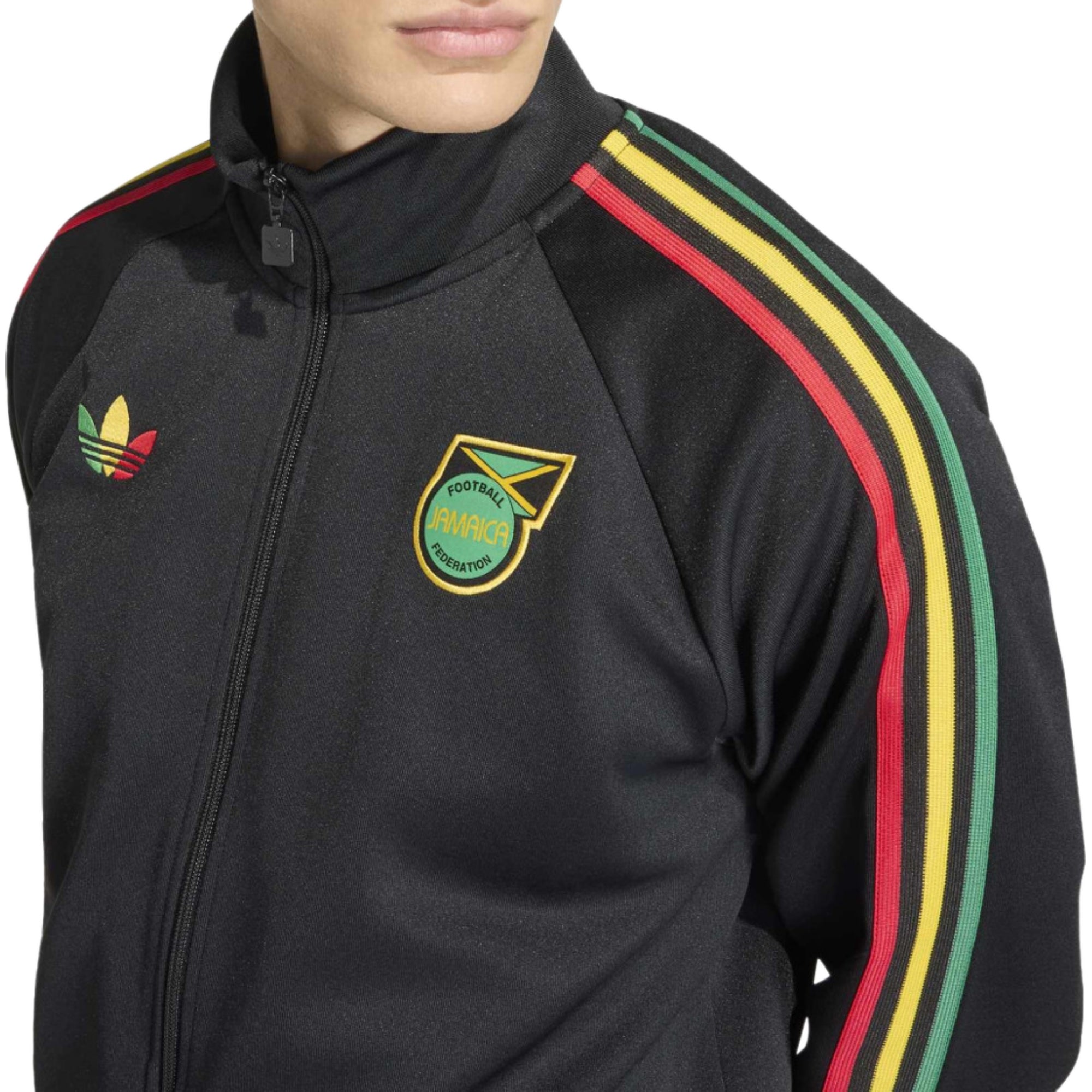 Jamaica black Originals casual presentation tracksuit 2026/27 - Adidas