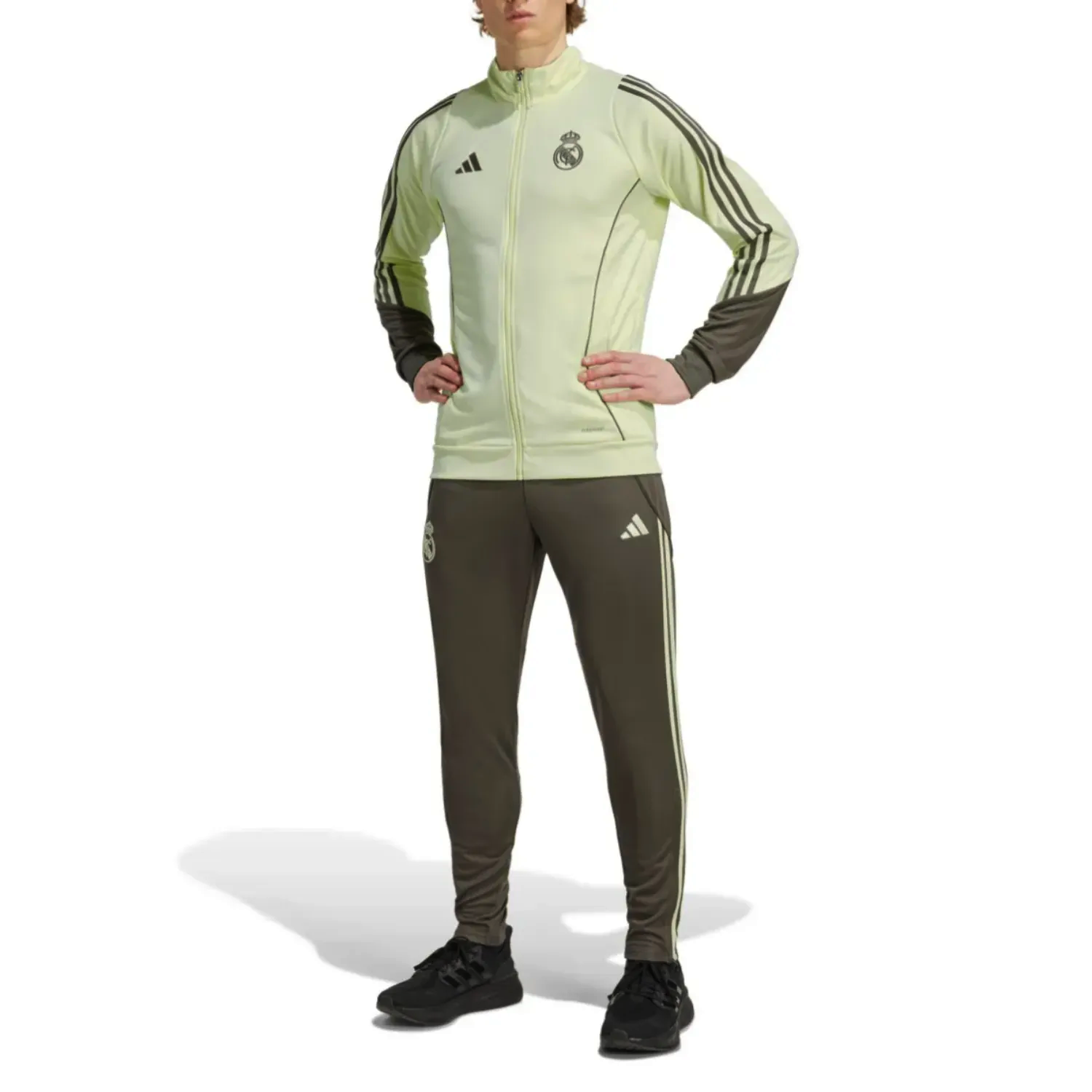 Real Madrid training bench Soccer tracksuit 2025/26 - Adidas