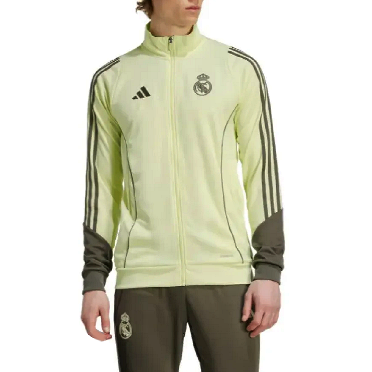 Real Madrid training bench Soccer tracksuit 2025/26 - Adidas