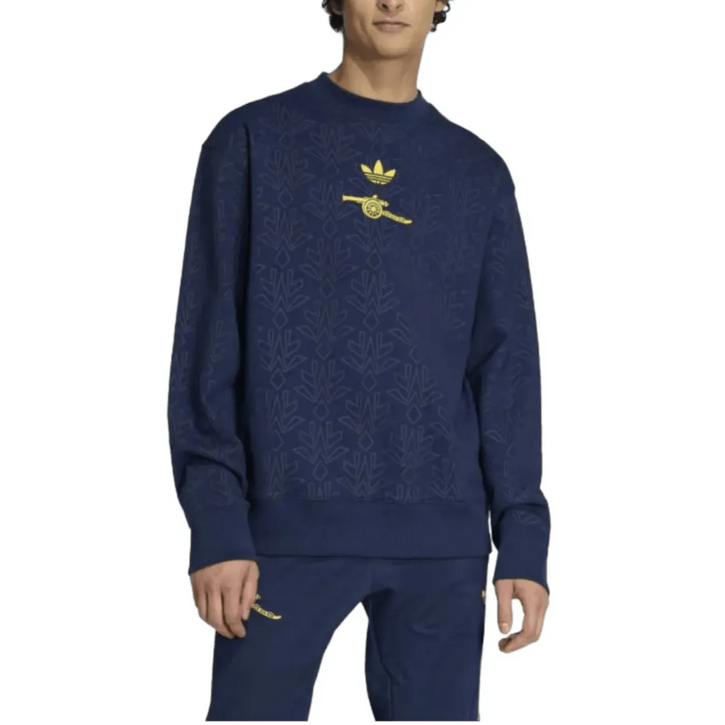 Arsenal FC Originals casual presentation sweat tracksuit 2026 navy - Adidas