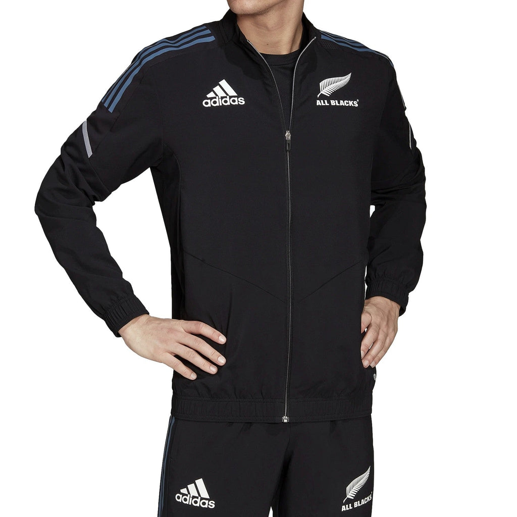 All Blacks black training presentation tracksuit 2022/23 - Adidas