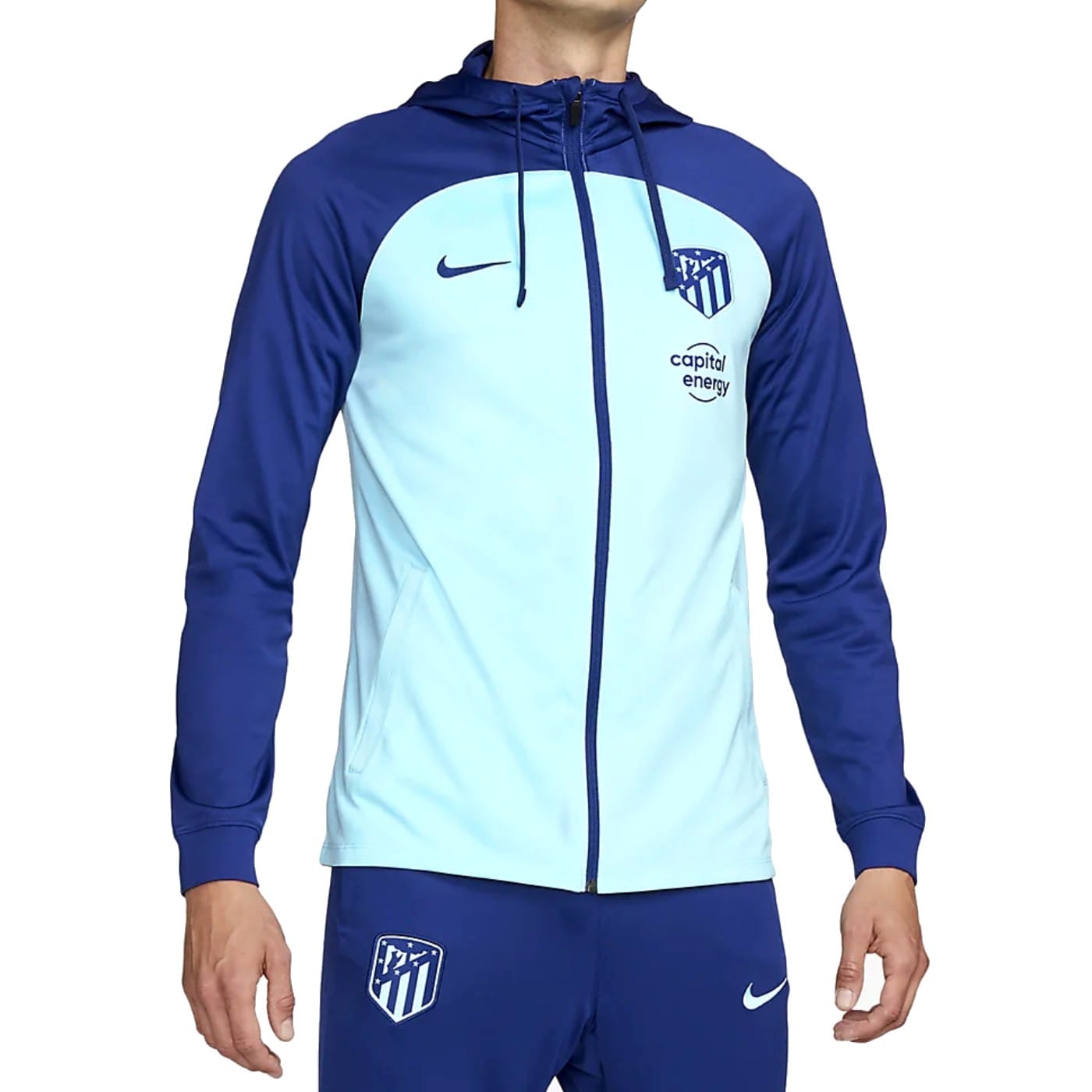 Atletico Madrid hooded training presentation tracksuit 2022/23 - Nike