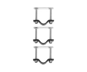 Basil Fahrrad Kisten & Rattan Körbe Befestigungsset - Edelstahl Montageset