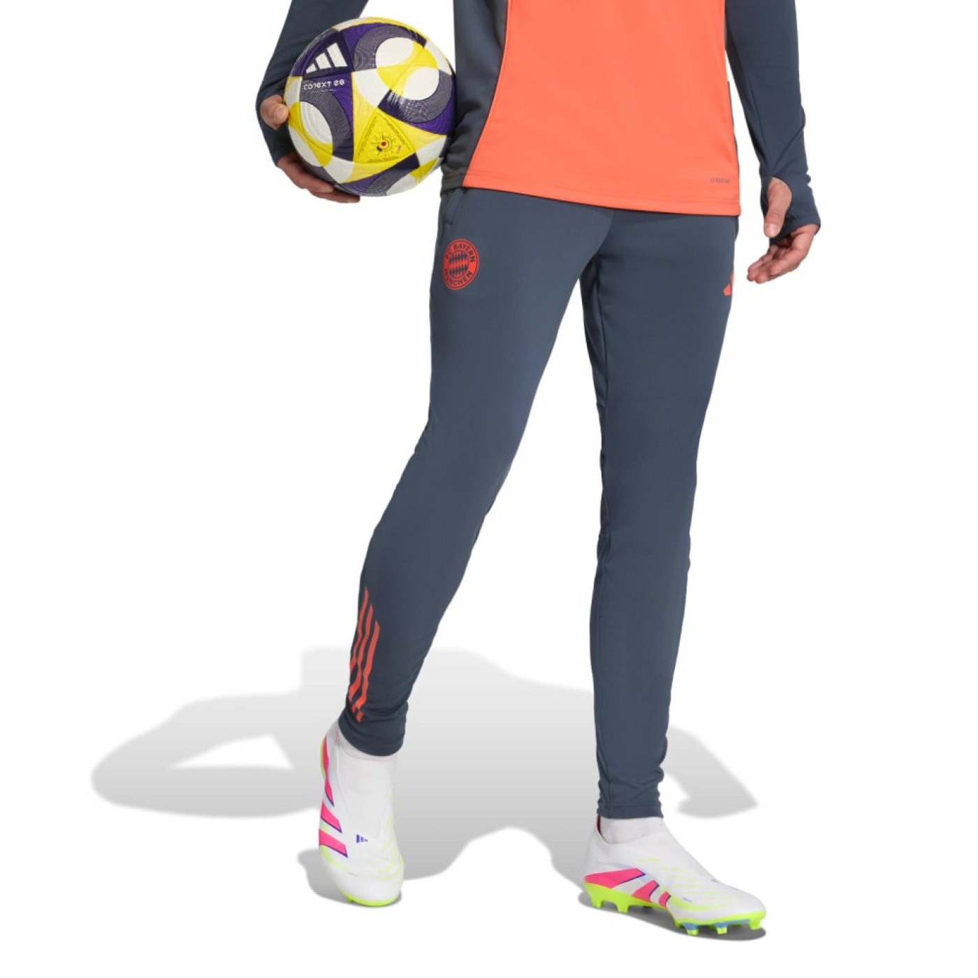 Bayern Munich grey training technical tracksuit 2025/26 - Adidas