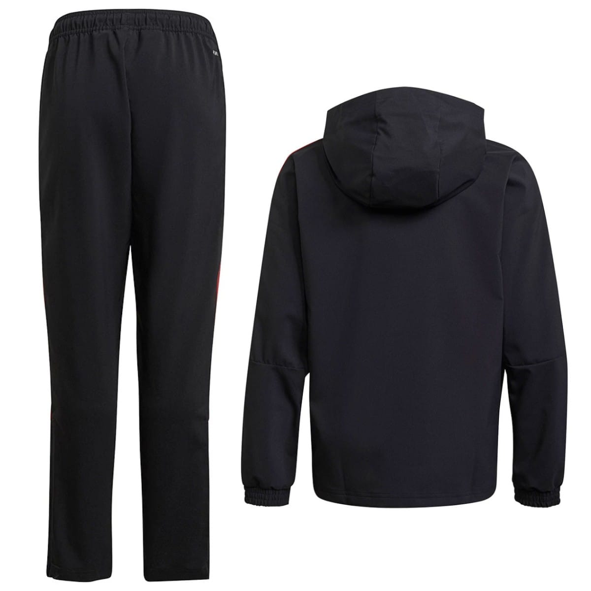 Kids - Bayern Munich black presentation tracksuit 2021/22 - Adidas