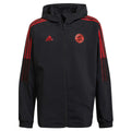Kids - Bayern Munich black presentation tracksuit 2021/22 - Adidas