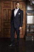 "Vermont" Black Tuxedo Jacket